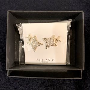 Brand new star earring studs